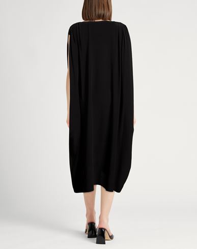 Woman Midi dress Black Size 6 Silk
