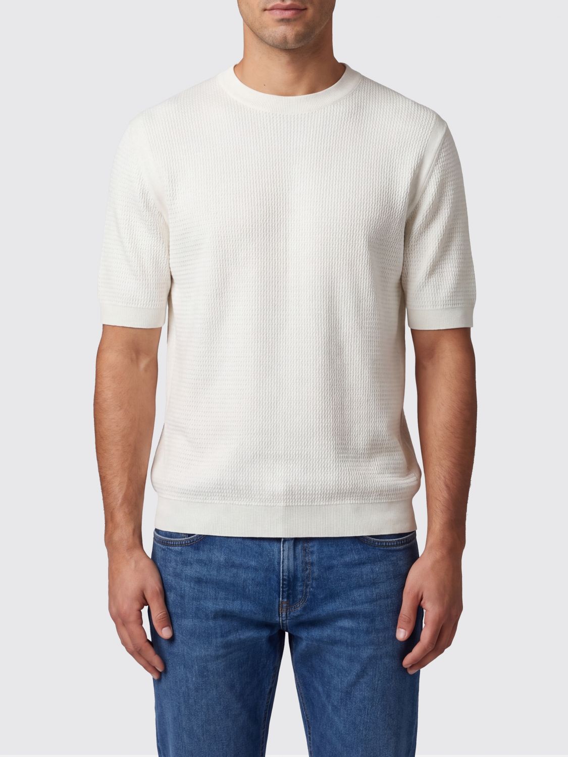 Sweater Men color White