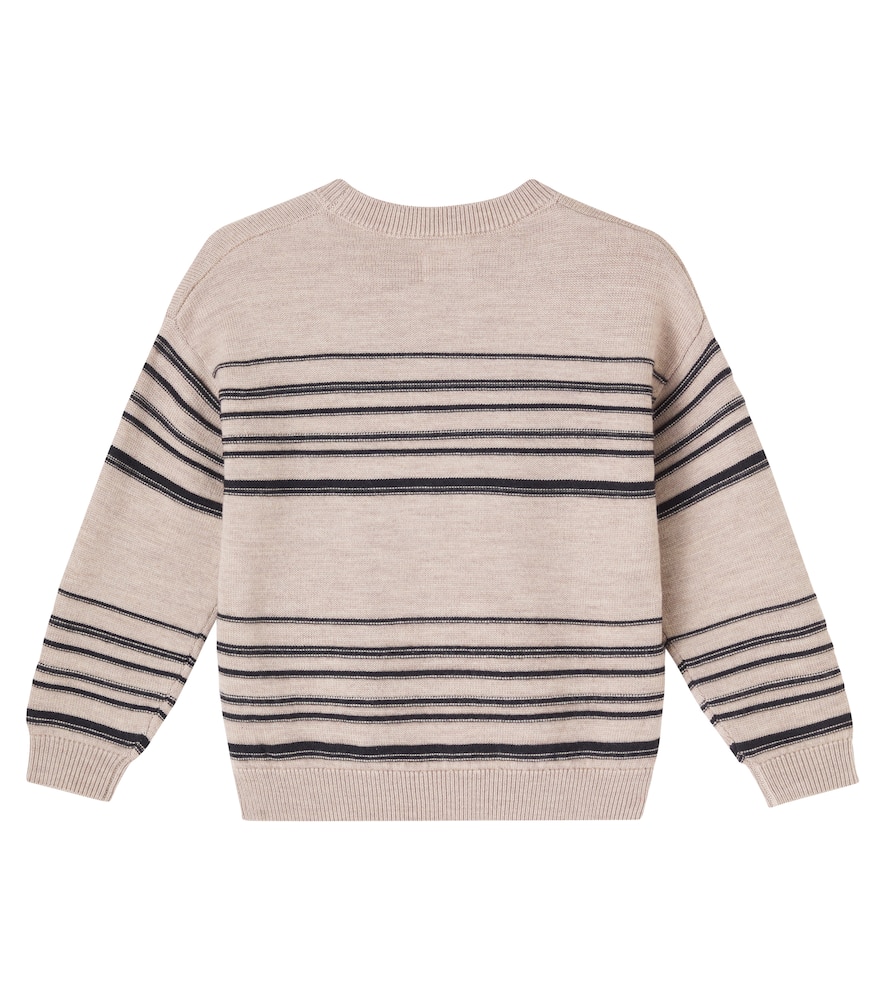 Flores striped wool sweater