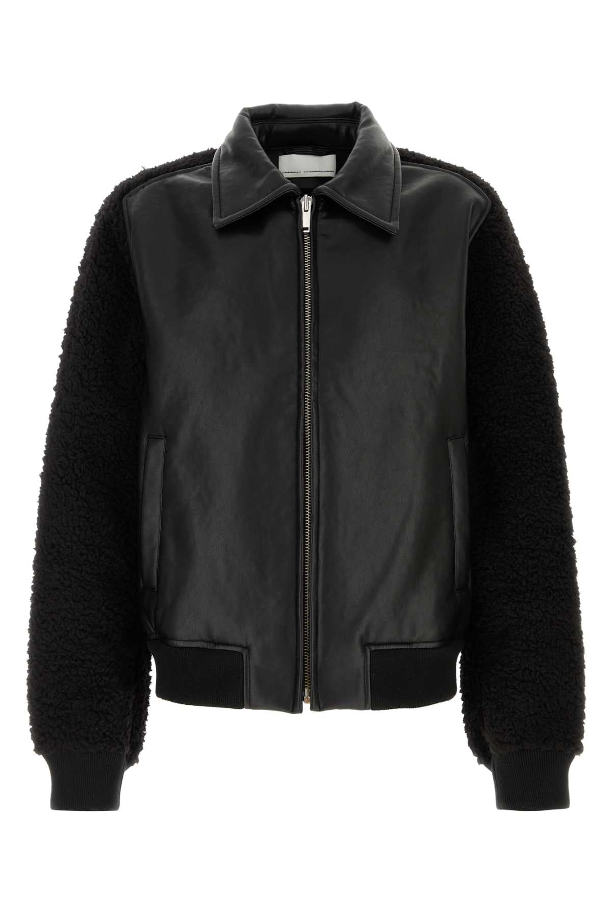 Faux Jacket — Black