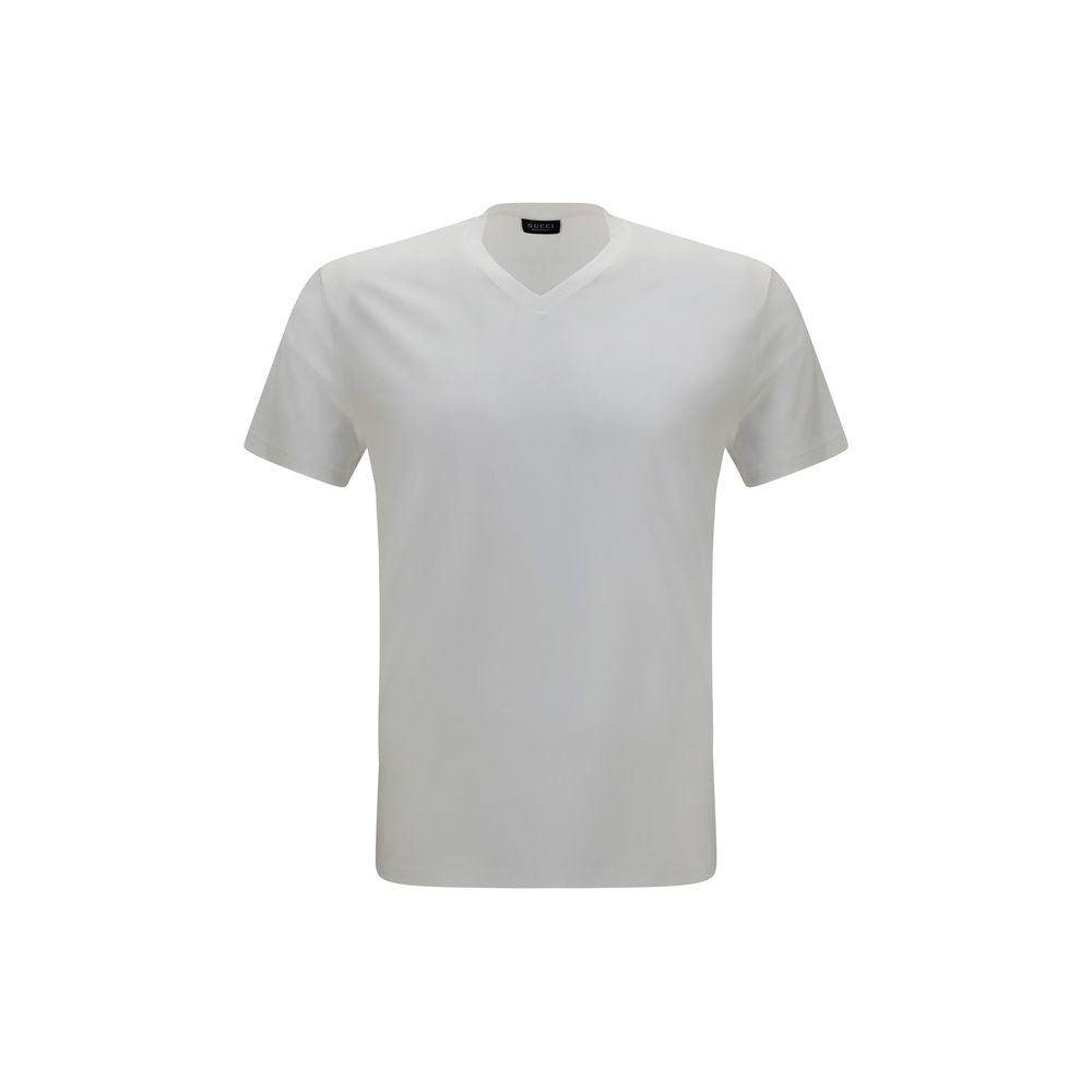 Modal V-Neck T-Shirt — White