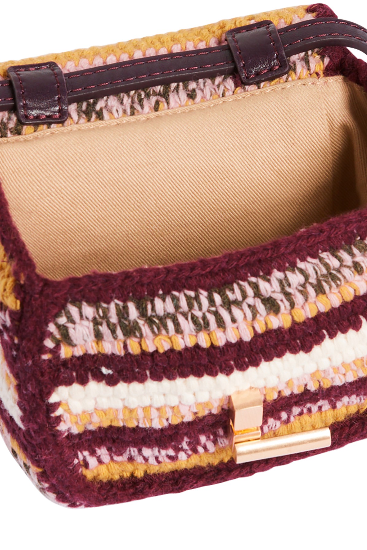 Mini Moon Wool Belt Bag