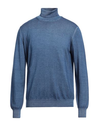 Man Turtleneck Blue