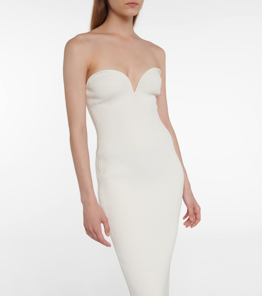 Exclusive to Mytheresa - Thalia strapless midi dress