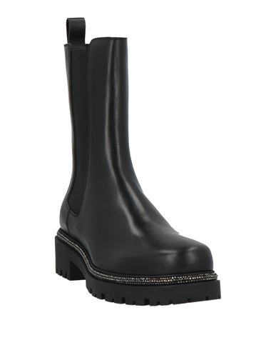 Woman Ankle boots Black Size 6 Leather