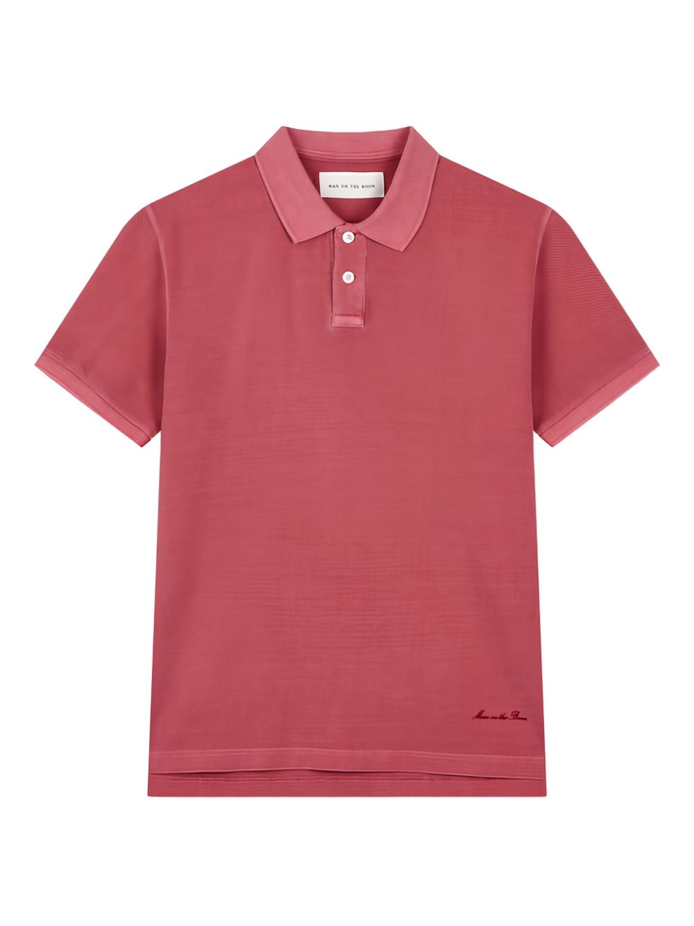 Piqué polo shirt - Red