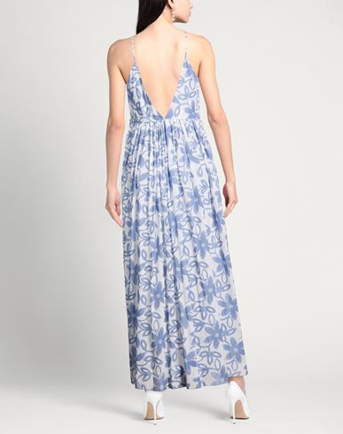 Woman Maxi dress Blue Size M Cotton