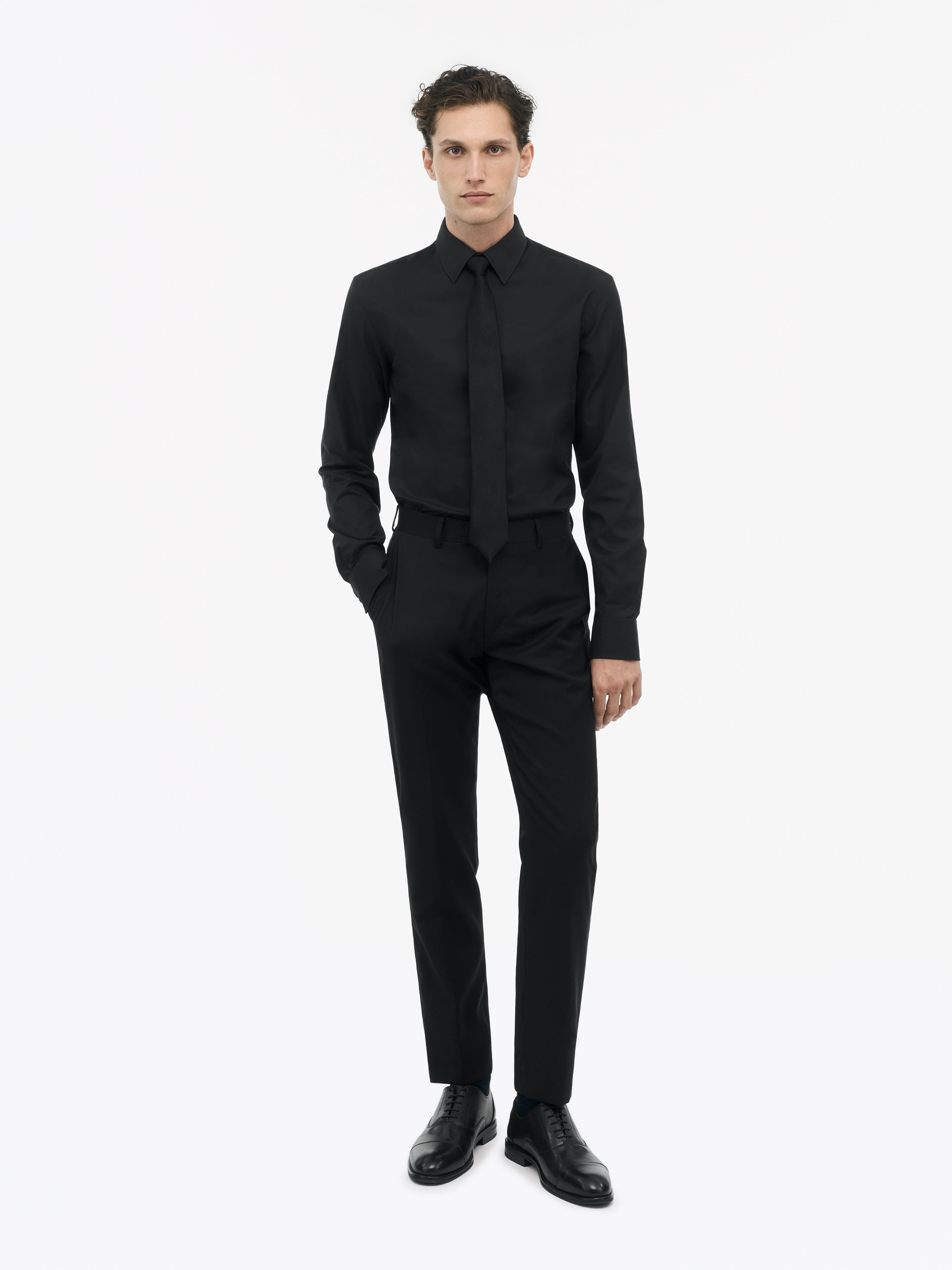 Adley Forward Pointing Collar Shirt