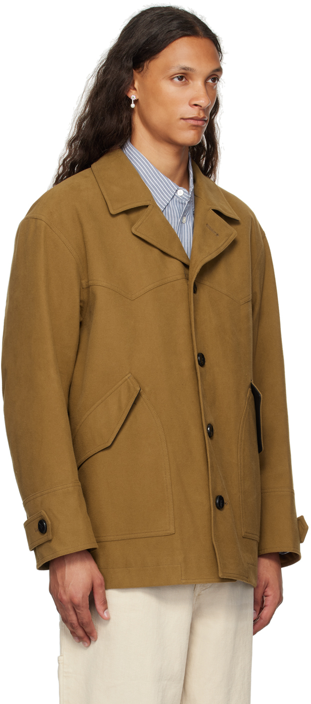 AFTER PRAY Tan Tom Western Jacket
