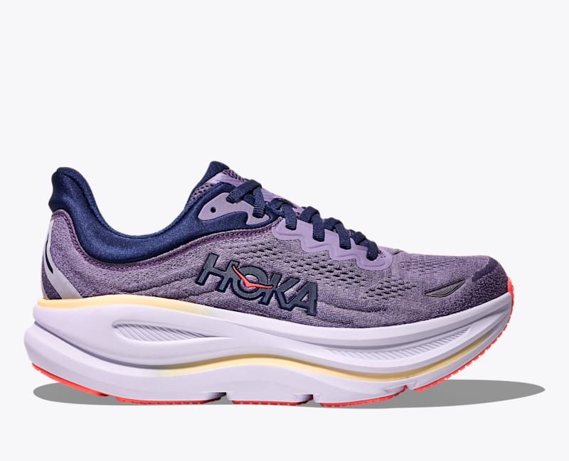 HOKA Women's Bondi 9 Shoes in Berry Jam/Berry Patch