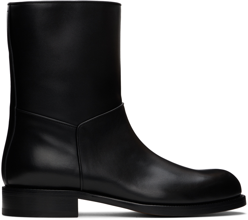 The Row Black Nobilis Boots