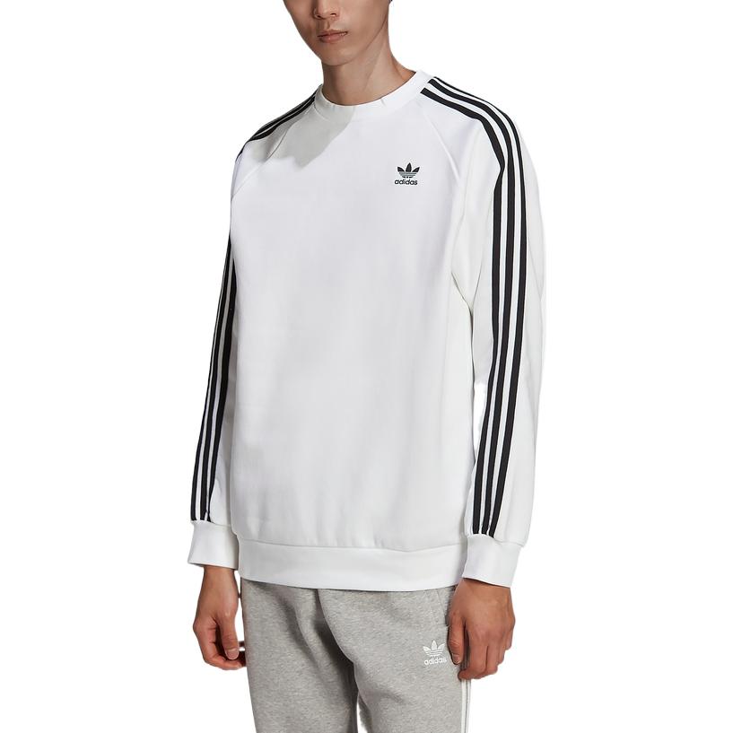 Originals Adicolor Classics 3-Stripes Crew Sweatshirt 'White'