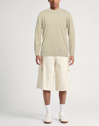 Man Sweater Beige Size L Cotton