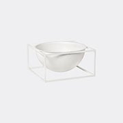 'kubus Centerpiece Bowl', Large, White