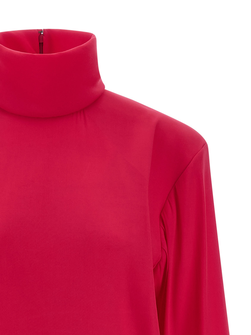 Structured Shoulder Dress