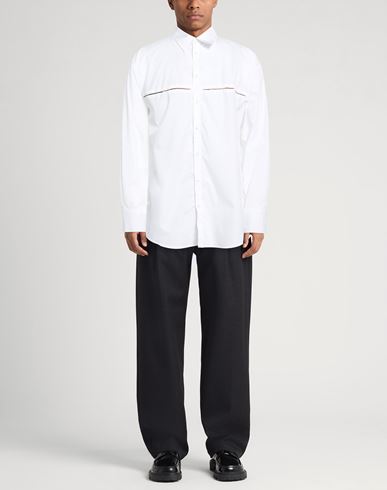 Man Shirt White Size 42 Cotton