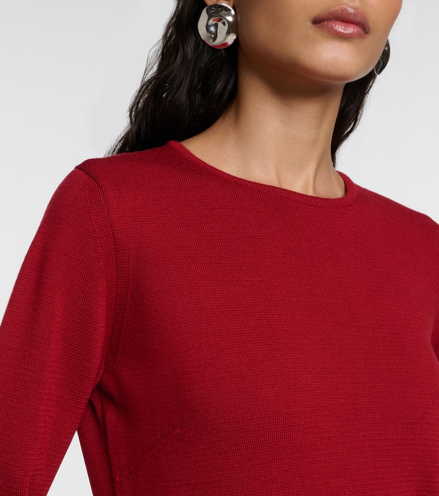 Eridani wool minidress