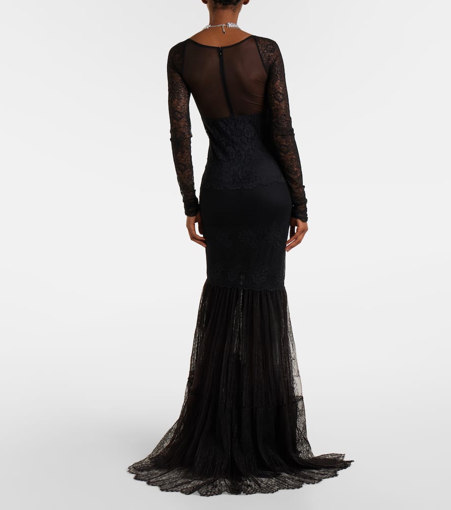 Lace gown