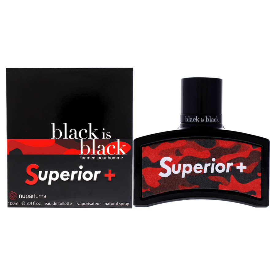 Black Is Black Superior by for Men