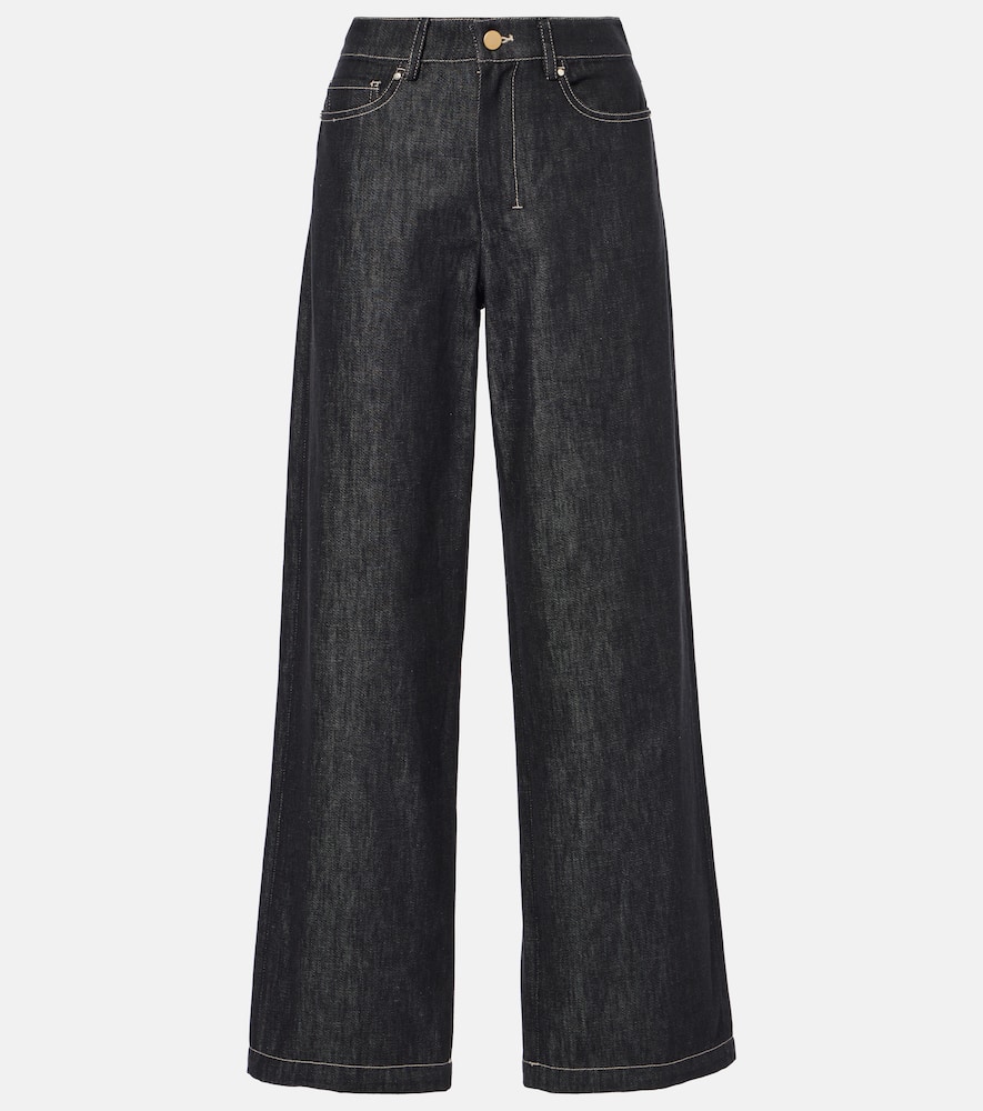 Balco high-rise straight jeans