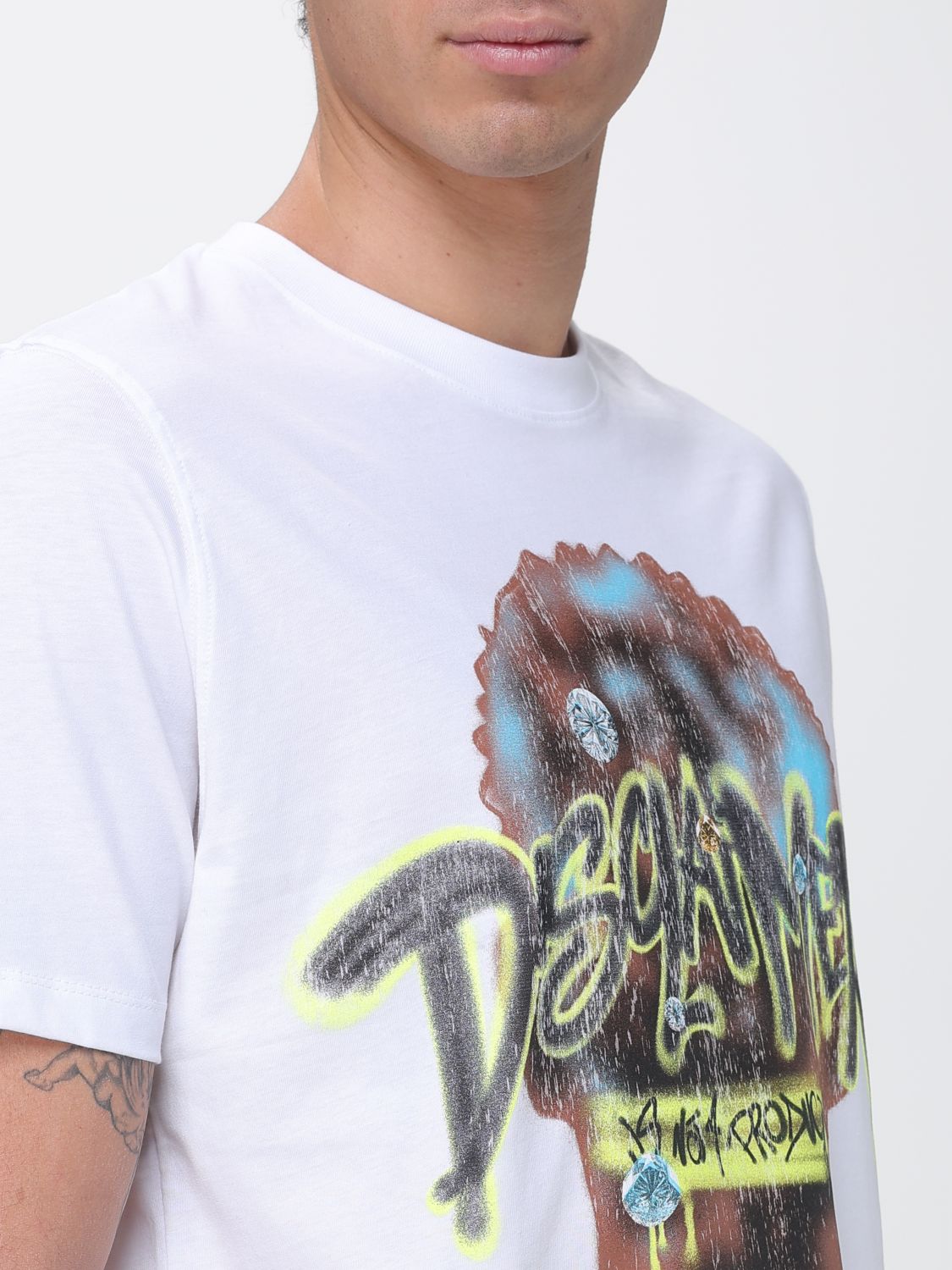 T-Shirt Men color White