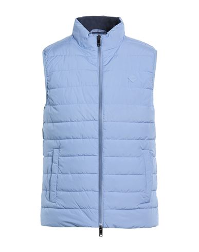 Man Vest Slate blue Size XXL Polyester