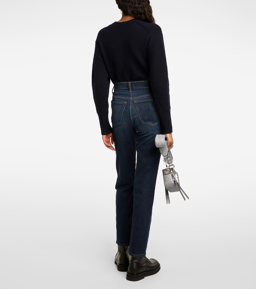 70s high-rise straight jeans