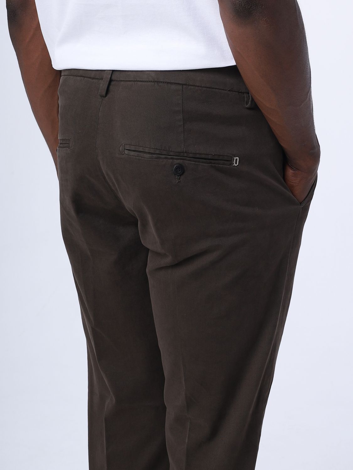 Pants Men color Burnt