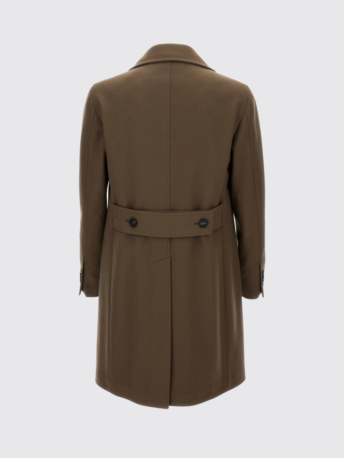 Coat Men color Earth