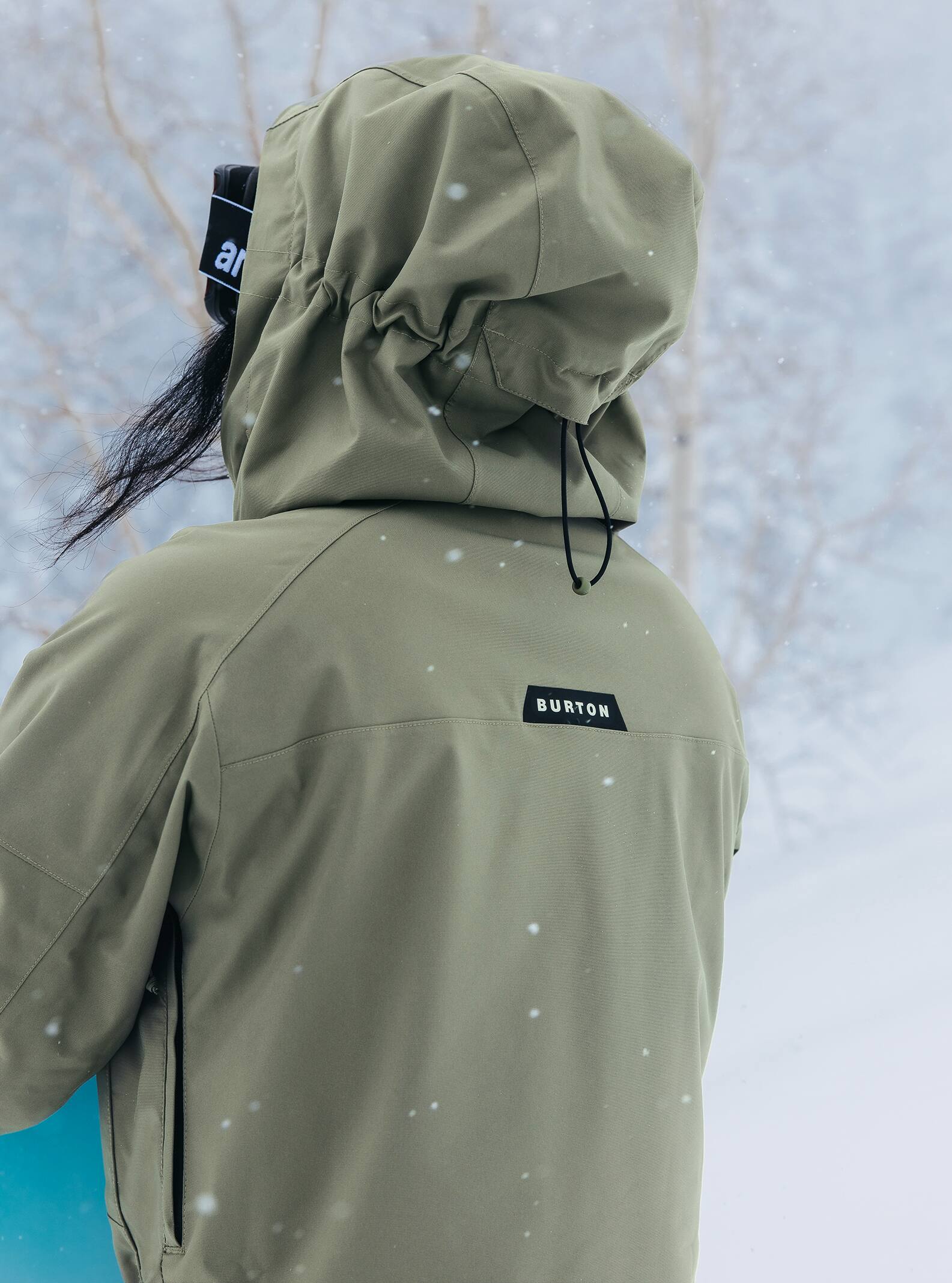 Burton Women's Pyne 2L Jacket, Forest Moss, L