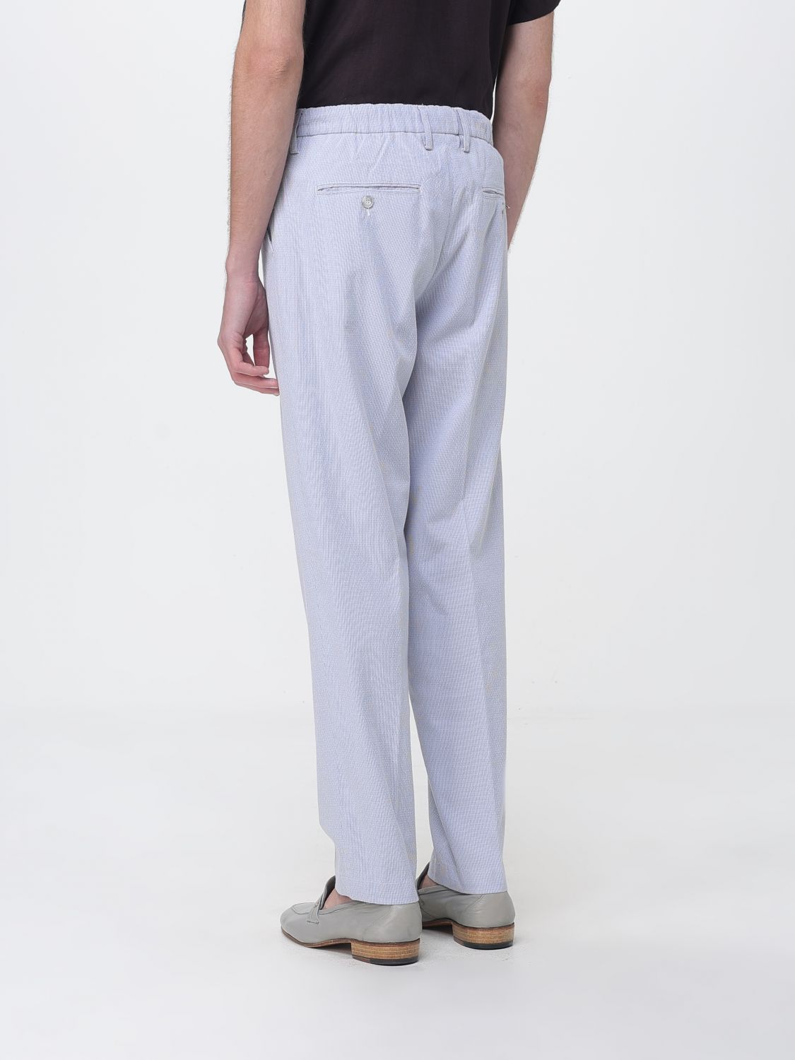 Pants Men color Gnawed Blue