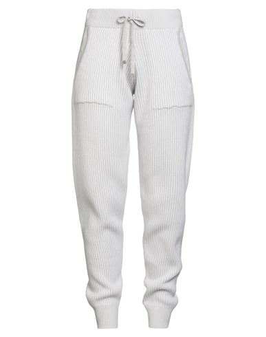 Woman Pants Light grey Size S Wool, Viscose, Cashmere