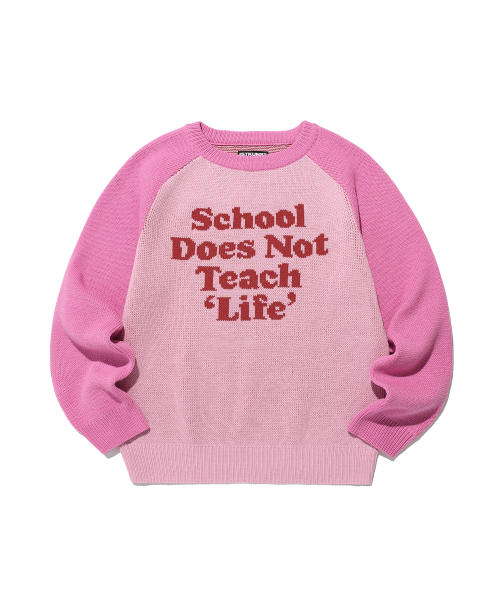 DOES NOT TEACH KNIT_PINK