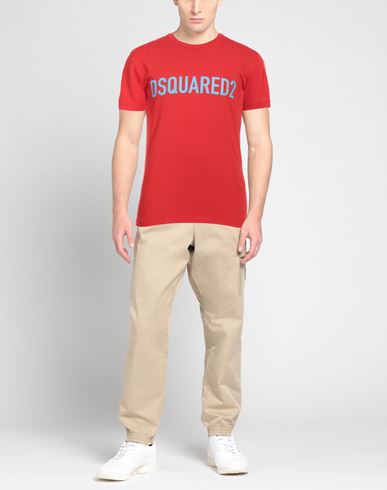 Man T-shirt Red