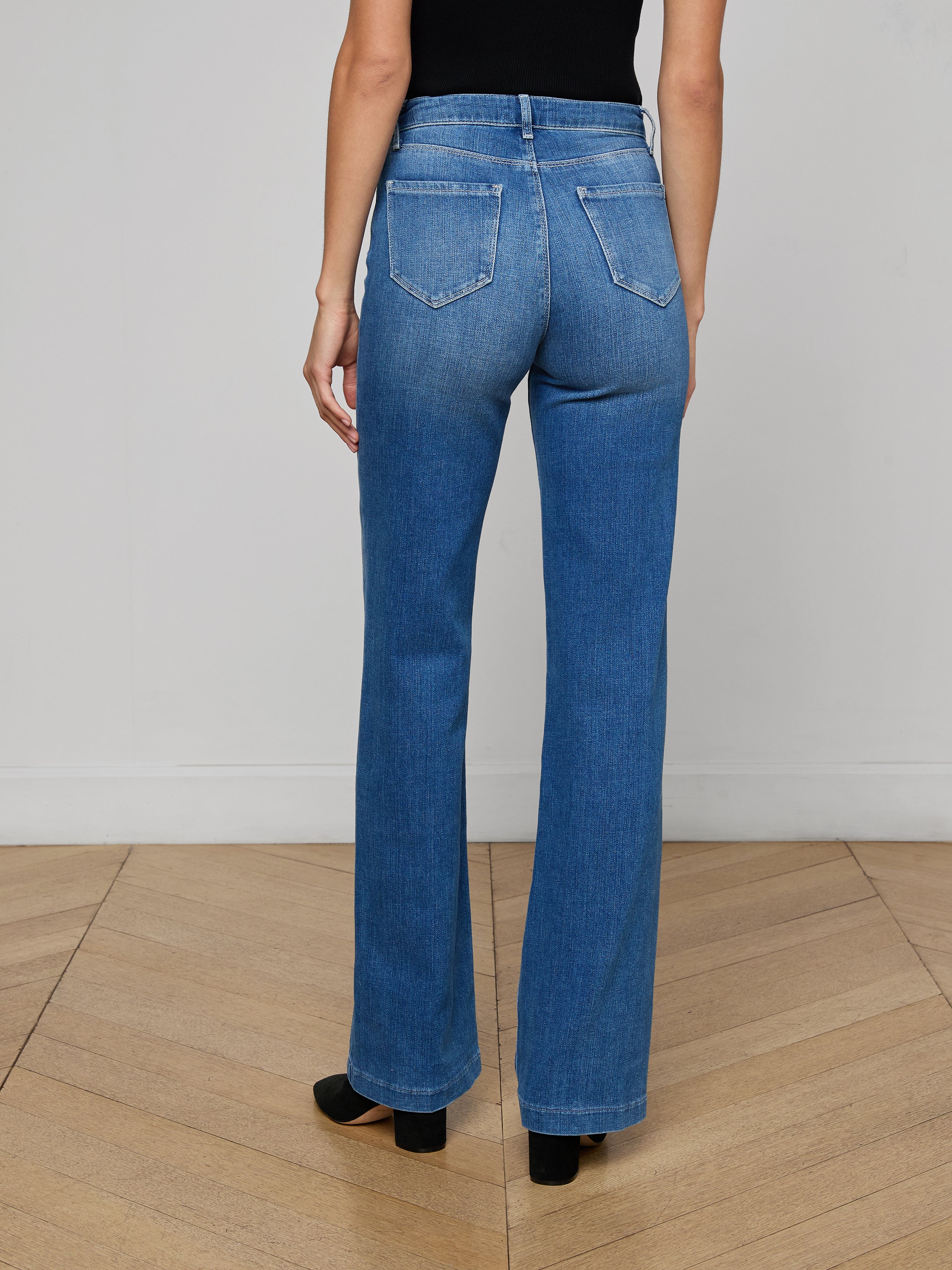 Clayton Wide-Leg Jean In Riverside