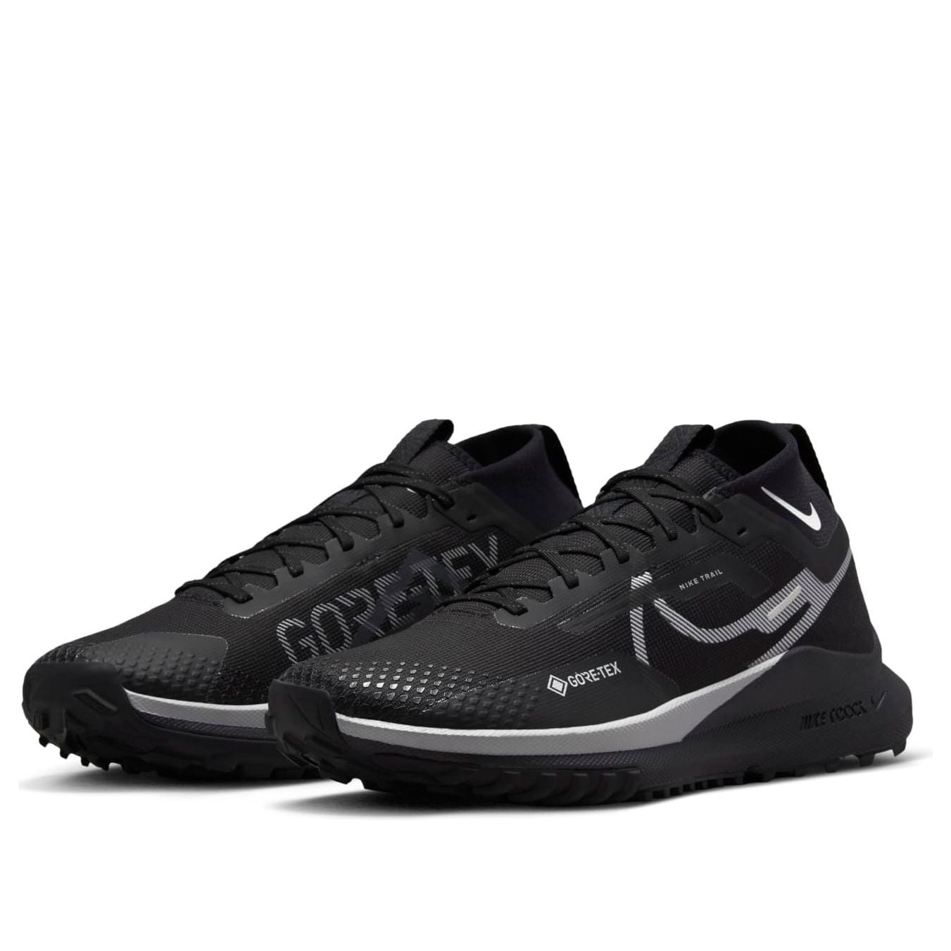 React Pegasus Trail 4 Gore-Tex 'Black Reflect Silver'