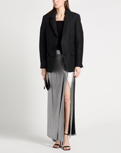 Woman Maxi skirt Silver