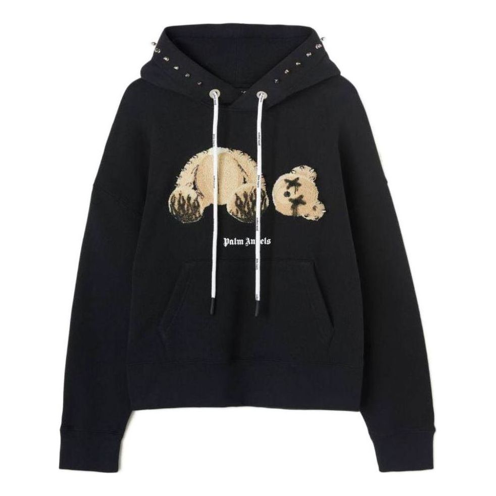 FW22 Punk Bear Hoodie 'Black Brown'