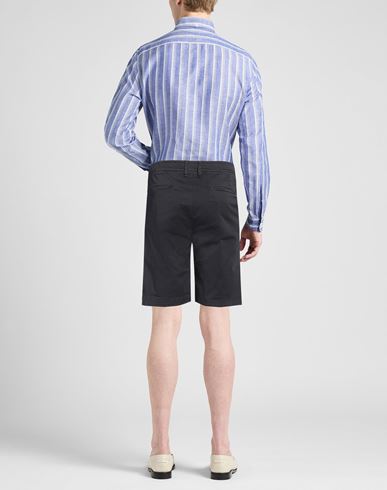 Jeckerson Man Shorts & Bermuda Shorts Midnight blue Size 32 Cotton, Elastane