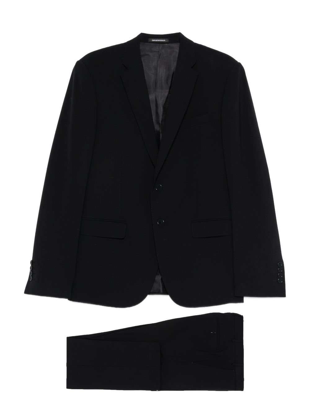 Wool Suit — Black