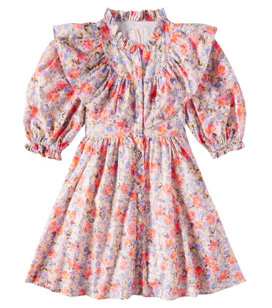 Petite Amalie Floral cotton voile dress