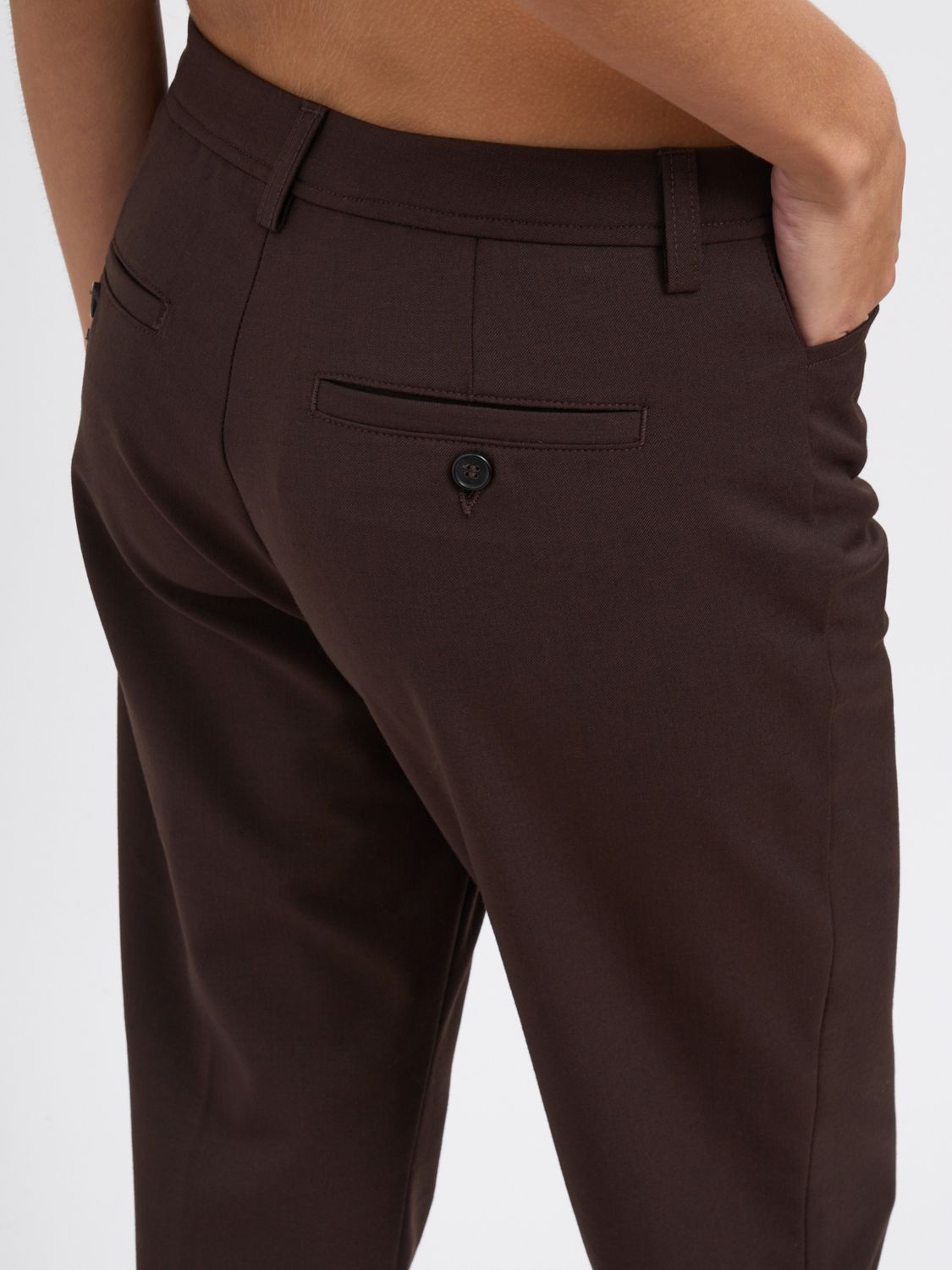 Pants Woman color Brown