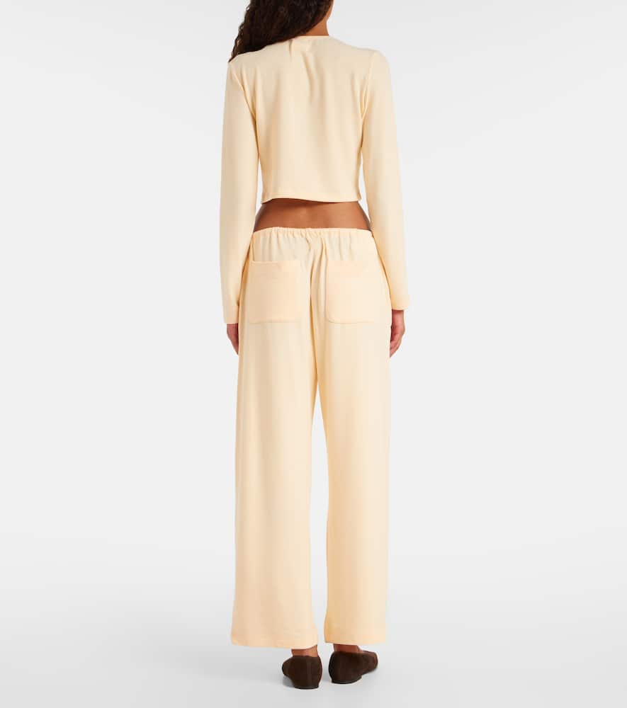 Lauren jersey straight pants