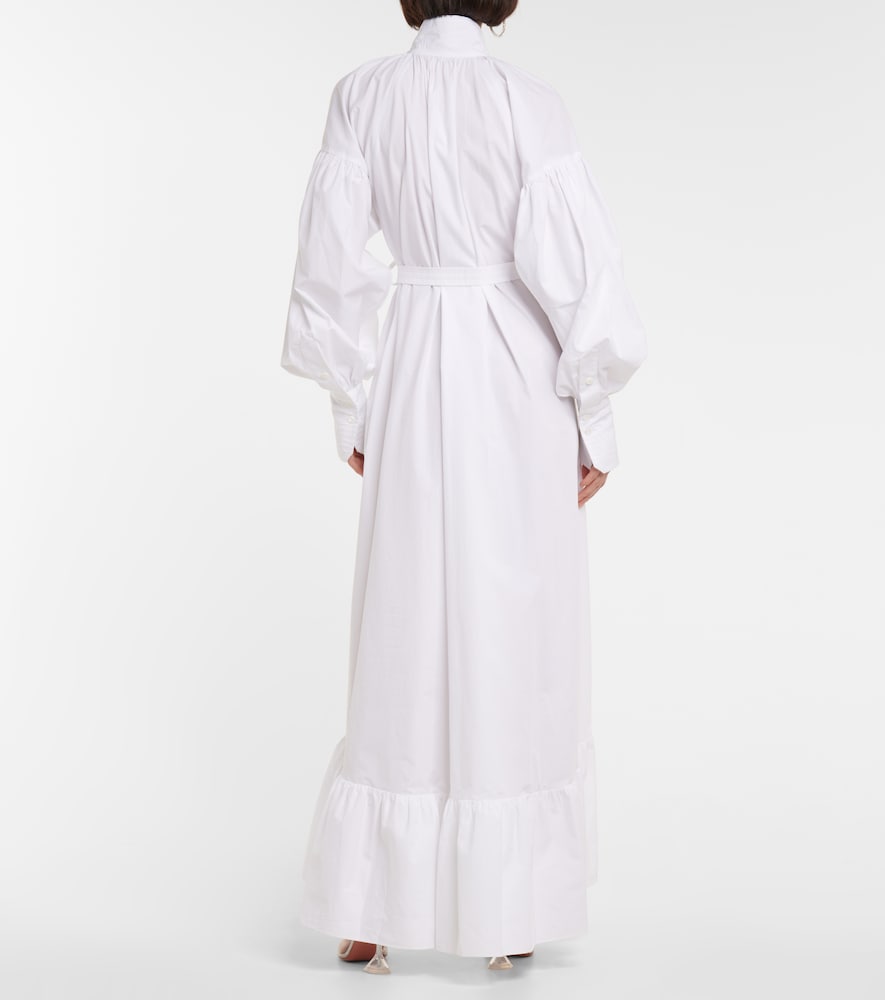 Belted maxi dress