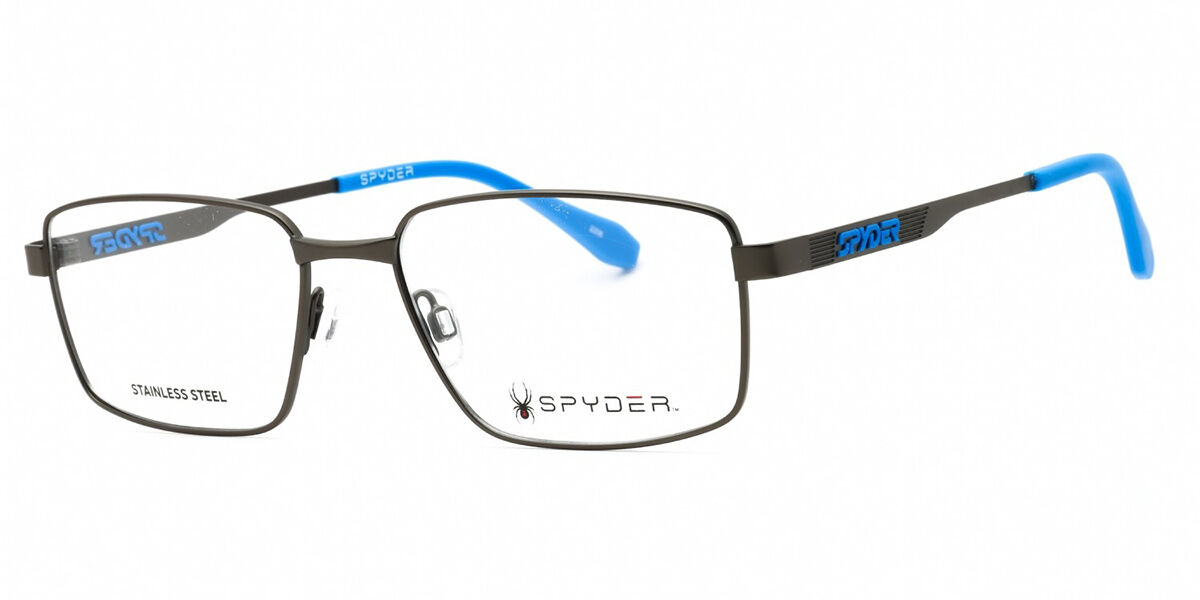Spyder SP4025 033 Men's Eyeglasses Grey Size 53 - Blue Light Block Available
