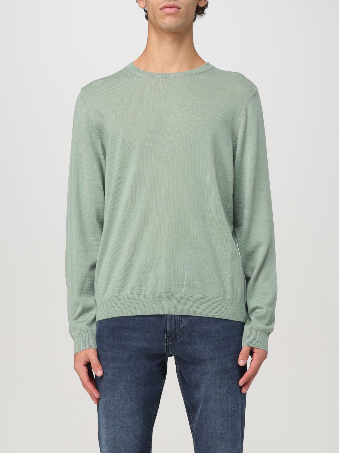 Sweater Men color Sage