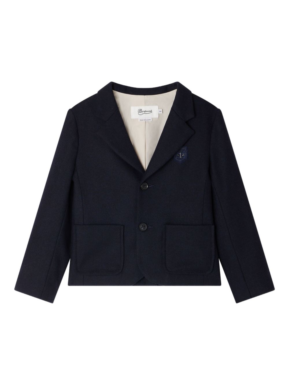 Gregoir patch-pocket blazer - Blue