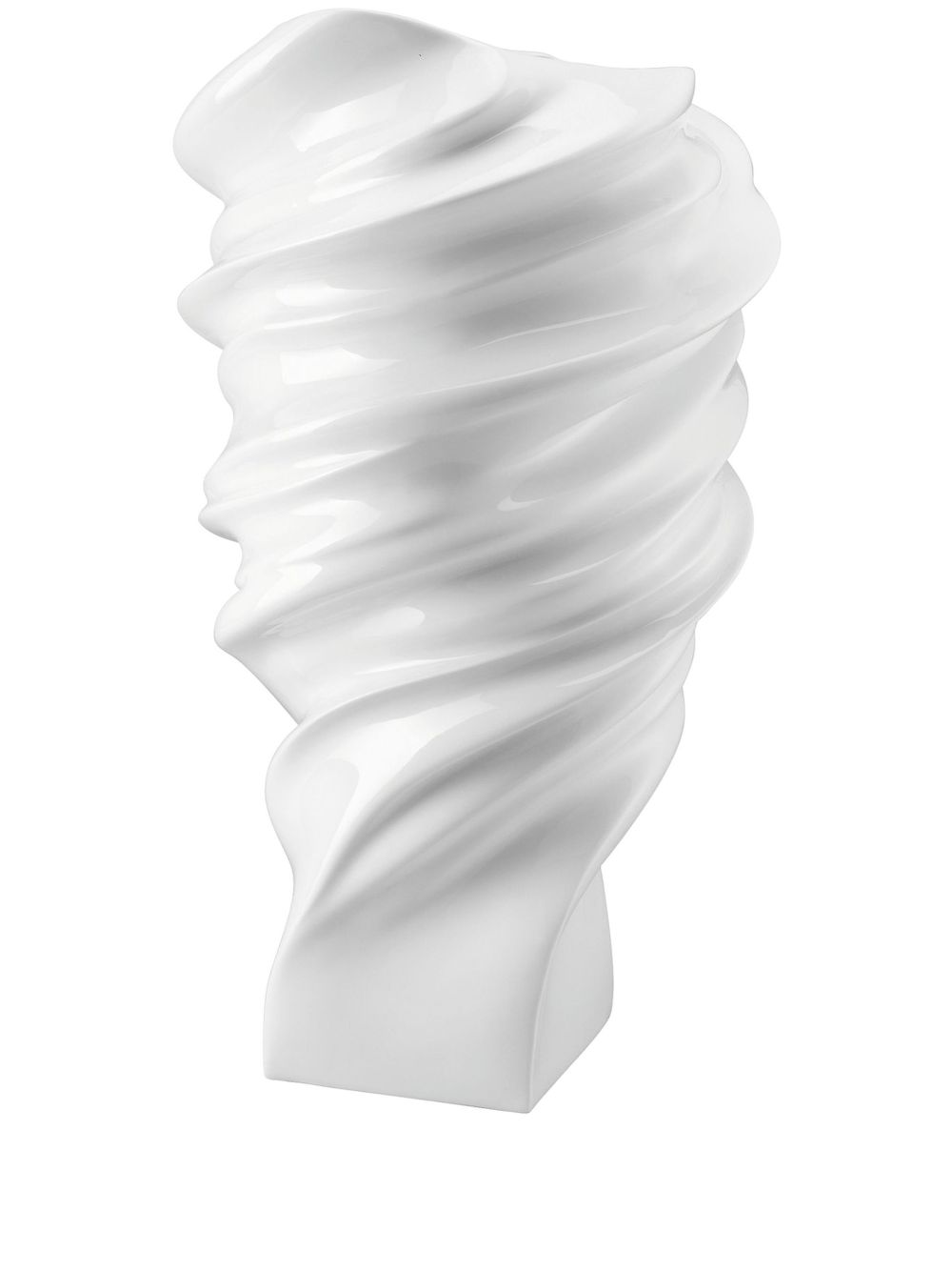 Squaal porcelain vase - WHITE