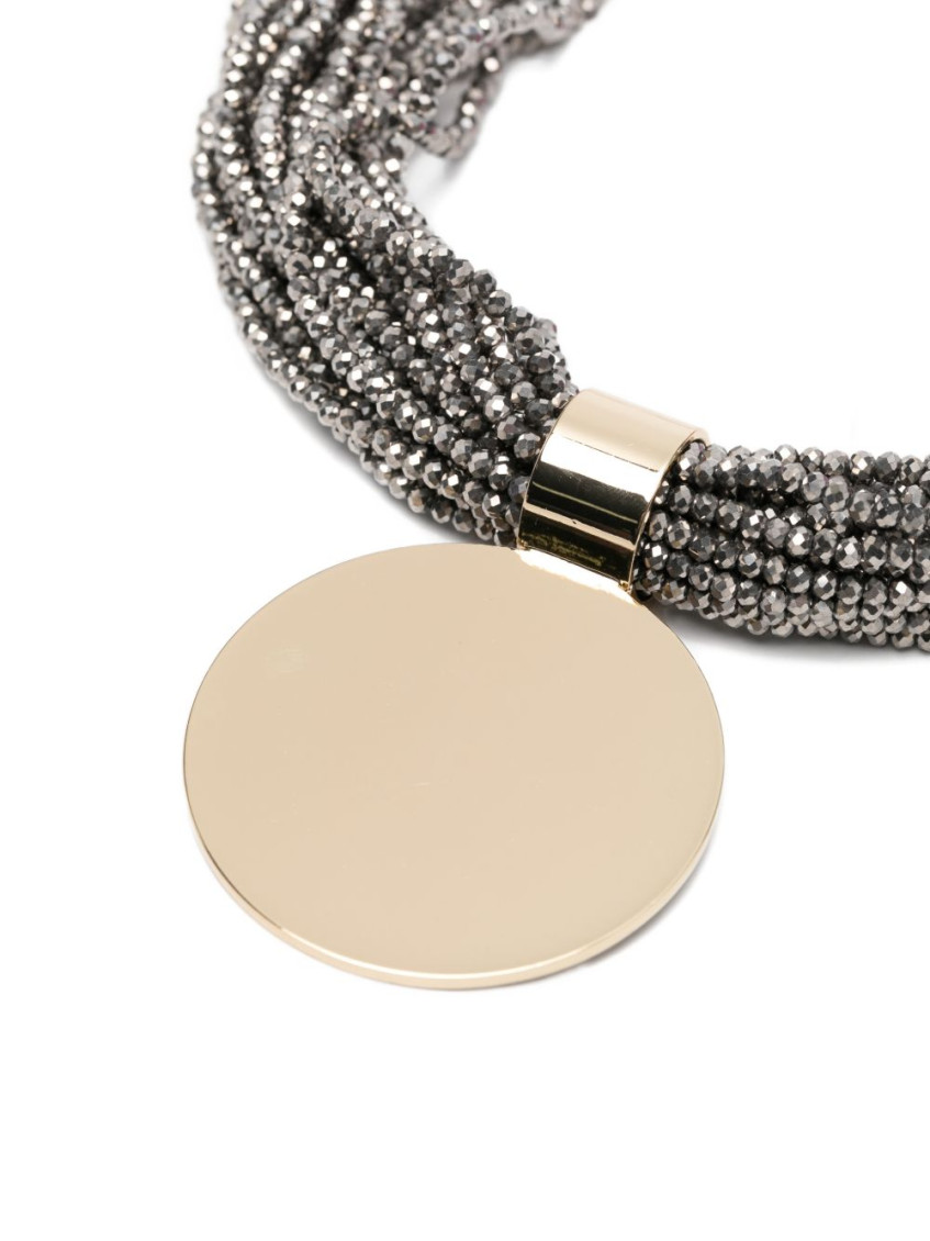 Multicolor Beads Embellished Necklace