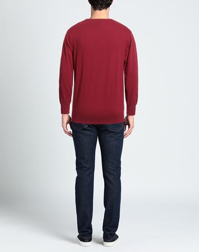 At. p.co Man Sweater Burgundy